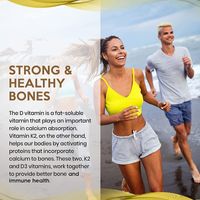 New Leaf Vitamin D3 & K2 High Strength 365 Tablets